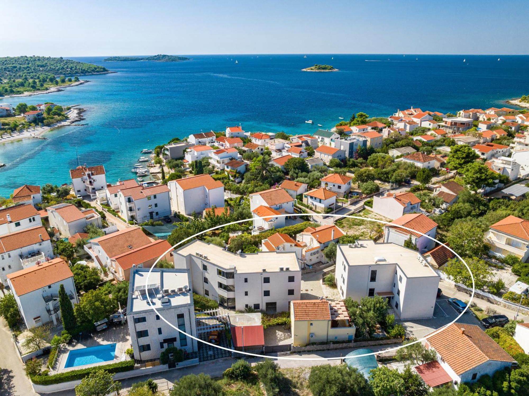 Apartments Boomerang Rogoznica  Kültér fotó