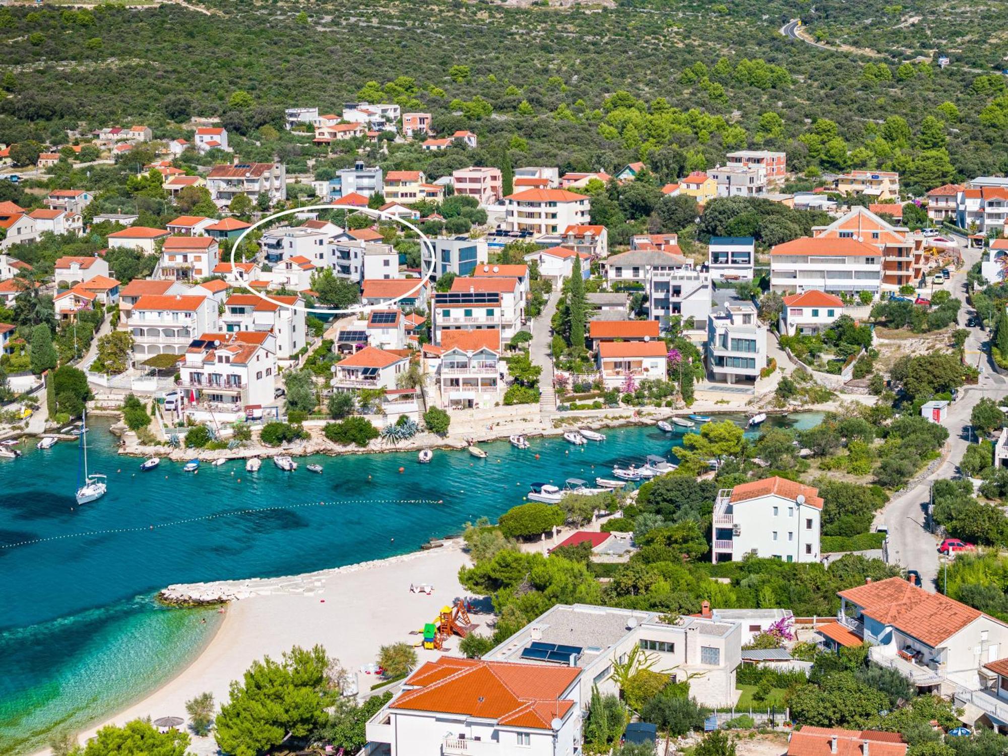 Apartments Boomerang Rogoznica  Kültér fotó